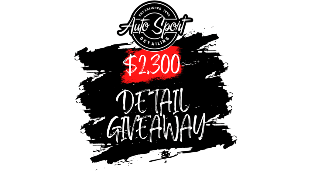 New Year Fresh Clean Car Giveaway! Win A $2,300 Detail